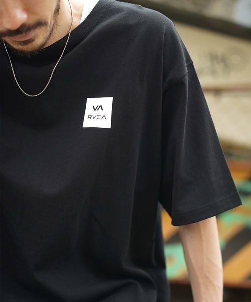 「RVCA」 半袖Tシャツ MEDIUM ホワイト メンズ_画像7