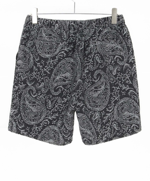 CAMBIO ペイズリー柄 ショートパンツ L CAMBIO（カンビオ） パンツ mp14678-Paisley Denim Short Pants