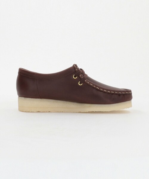 クラークス ワラビーブーツ ブラウン ホーウィン社レザー UK7 1/2 clarks クラークス WALLABEE BOOT BEES WAX LE BROWN ワラビーブーツ