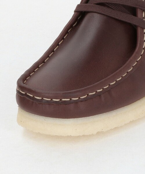 クラークス ワラビーブーツ ブラウン ホーウィン社レザー UK7 1/2 Clarks Originals ブーツ 「Clarks Originals」レザー ワラビーブーツ