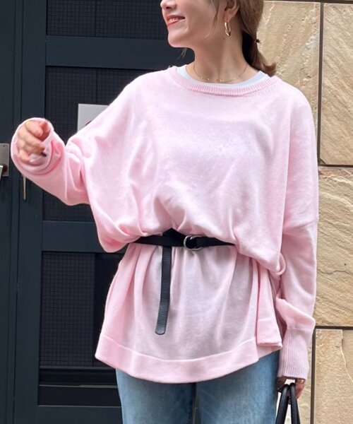 「CIAOPANIC TYPY」 7分袖ニット ONE SIZE グレー レディース_画像4