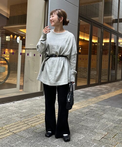 「CIAOPANIC TYPY」 7分袖ニット ONE SIZE グレー レディース_画像6