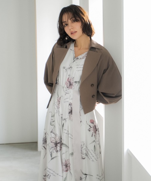 NOELA（ノエラ） ワンピース 「新色」スカーフプリントワンピース