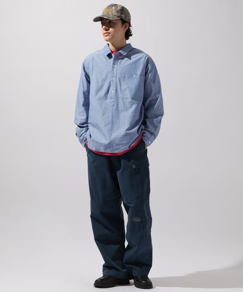 希少 patagonia トルコ製 ワークパンツ ヌエボ フリーレンジ　ネイビー niko and…（ニコアンド） パンツ 「NATOKii(ネイトゥーキー)」ワーク