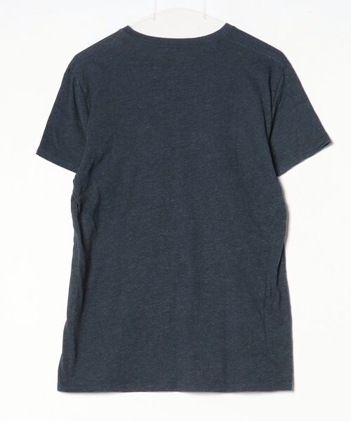 「Hollister」 ワンポイント半袖Tシャツ S ネイビー メンズ_画像2