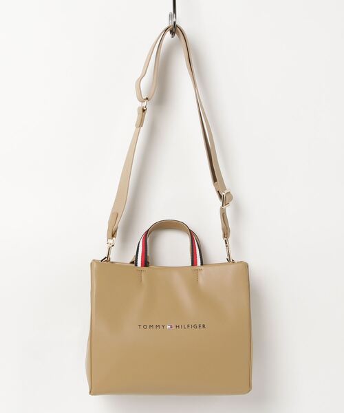 「TOMMY HILFIGER」 2WAYバッグ FREE ブラック レディースの画像