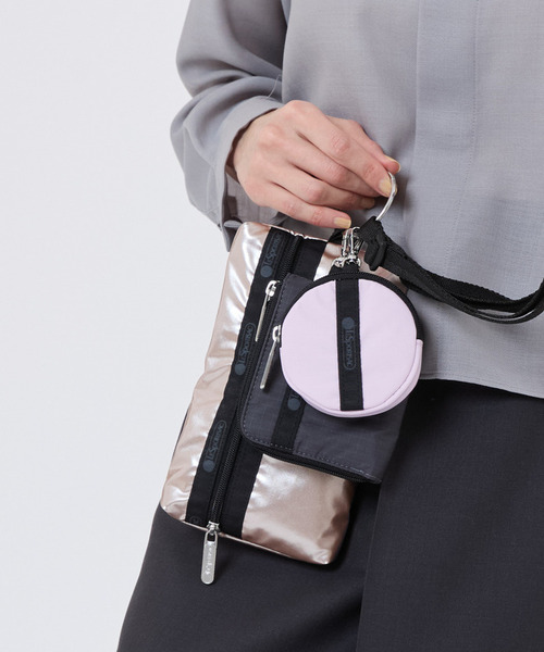 【レスポートサック】シャイニー ブラッシュ ドット ボストンバッグ 黒×ピンク LeSportsac（レスポートサック） ボストンバッグ 「日本限定」DELUXE