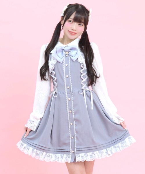 Secret Honey（シークレットハニー） ワンピース レースボレロ風サイド