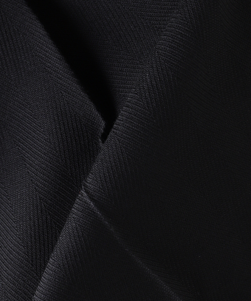 スラックス HUSBANDS（ハズバンズ）WIDE PLEATED TROUSERS IN 4-PLY メンズ レディースの画像