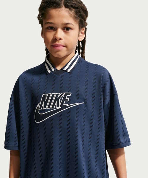 NIKE（ナイキ） ポロシャツ YTH NSW CLN JERSEY S/S トップ キッズ