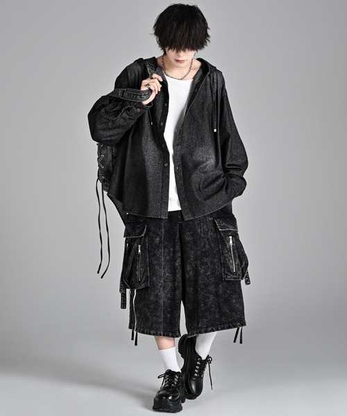 「ADRER」 長袖シャツ X-SMALL ホワイト メンズ_画像4