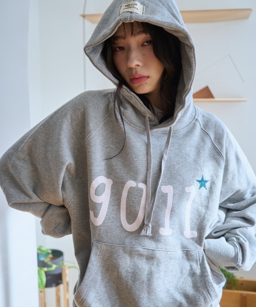 common gull products. プルオーバーパーカー LARGE ネイビー
