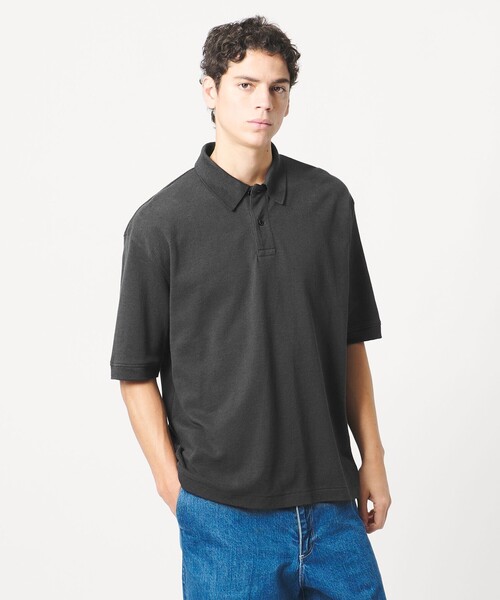 LOEFF（ロエフ） tシャツ 「LOEFF」ピケ ショートスリーブ ポロシャツ