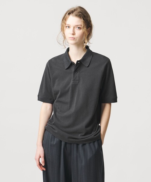 LOEFF（ロエフ） tシャツ 「LOEFF」ピケ ショートスリーブ ポロシャツ