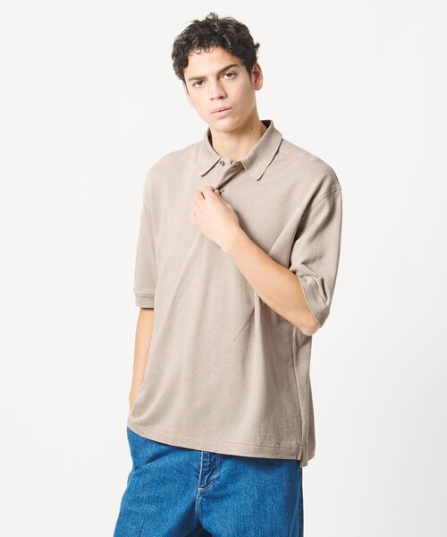 LOEFF（ロエフ） tシャツ 半袖 「LOEFF」ピケ ショートスリーブ