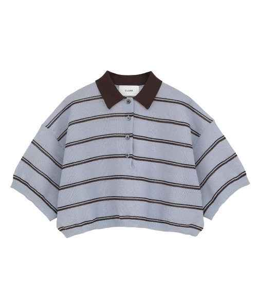 CLANE（クラネ） ポロシャツ ポロ CLANE/クラネ/SPONGY SHEER POLO