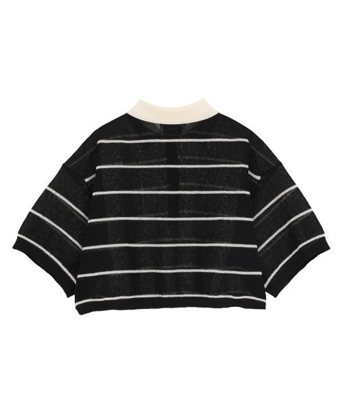 CLANE（クラネ） ポロシャツ ポロ CLANE/クラネ/SPONGY SHEER POLO