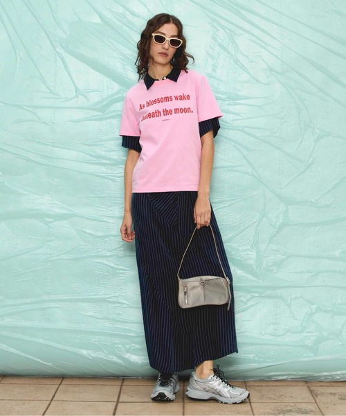 「MAISON SPECIAL」 半袖Tシャツ FREE ホワイト レディース_画像3