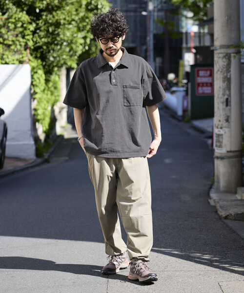 ポロシャツ HEAVY WEIGHT/ヘビーウェイト ピグメント ショートスリーブ ポロシャツ/Tシャツ/10.5オンス メンズの画像