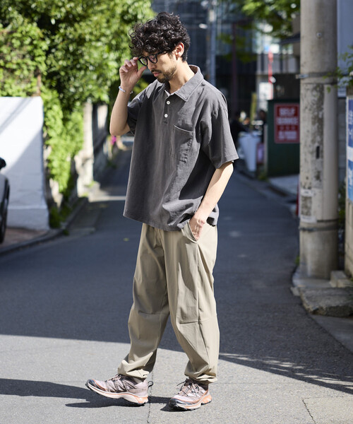 ポロシャツ HEAVY WEIGHT/ヘビーウェイト ピグメント ショートスリーブ ポロシャツ/Tシャツ/10.5オンス メンズの画像