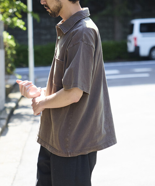 ポロシャツ HEAVY WEIGHT/ヘビーウェイト ピグメント ショートスリーブ ポロシャツ/Tシャツ/10.5オンス メンズの画像