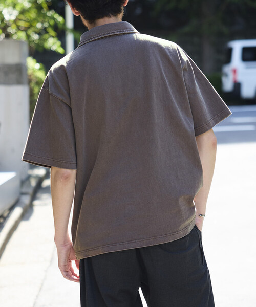ポロシャツ HEAVY WEIGHT/ヘビーウェイト ピグメント ショートスリーブ ポロシャツ/Tシャツ/10.5オンス メンズの画像