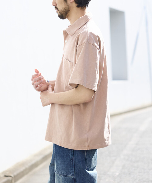 ポロシャツ HEAVY WEIGHT/ヘビーウェイト ピグメント ショートスリーブ ポロシャツ/Tシャツ/10.5オンス メンズの画像