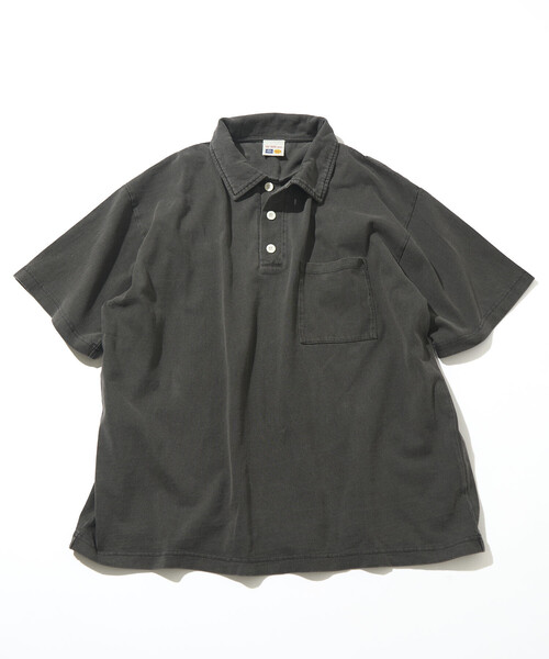 ポロシャツ HEAVY WEIGHT/ヘビーウェイト ピグメント ショートスリーブ ポロシャツ/Tシャツ/10.5オンス メンズの画像