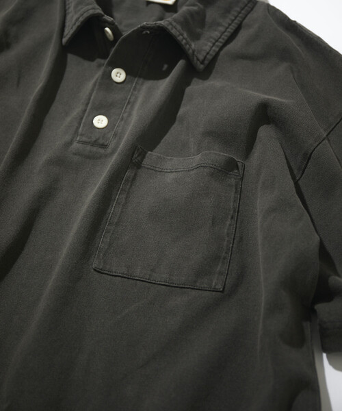 ポロシャツ HEAVY WEIGHT/ヘビーウェイト ピグメント ショートスリーブ ポロシャツ/Tシャツ/10.5オンス メンズの画像