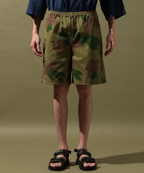 パンツ 「NATOKii(ネイトゥーキー)」ミリタリーカモショーツ メンズ_9