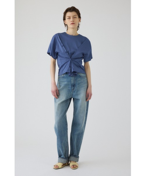 RIM.ARK tシャツ 半袖 Refined 2way cut tops リファインド ツーウェイ