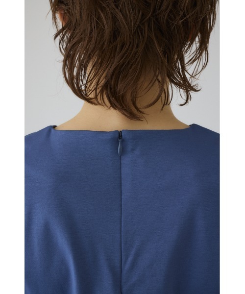 RIM.ARK 半袖リブトップス RIM.ARK tシャツ 半袖 Refined 2way cut tops リファインド ツーウェイ