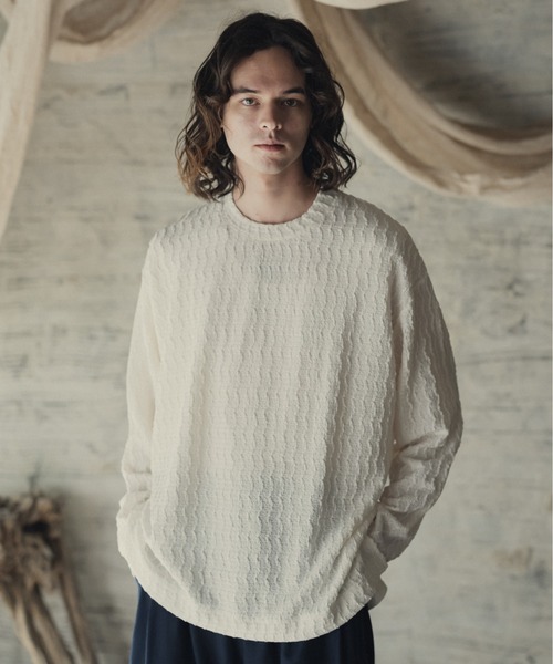 「Casper John」 長袖Tシャツ X-SMALL ブラウン メンズ_画像2