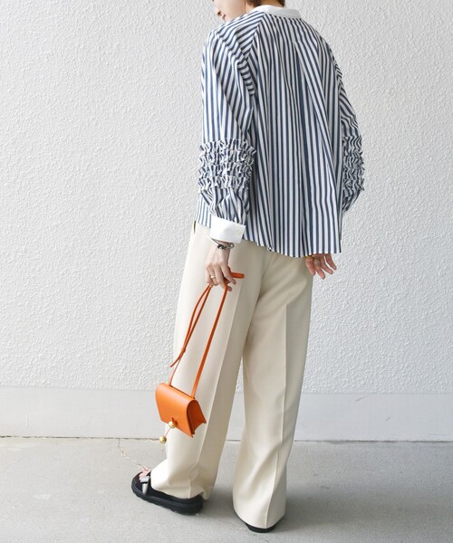 「SHIPS」 パンツ 40 ブラウン レディース_画像4