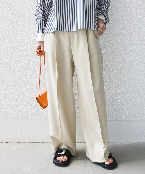 「SHIPS」 パンツ 40 ブラウン レディース_画像6