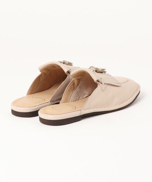 「Piedi Nudi」 フラットサンダル 23.0cm アイボリー レディース_画像2