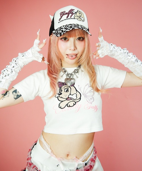 GALFY（ガルフィー） tシャツ 半袖 Candy Galfy-ピカピカギャルちゃん
