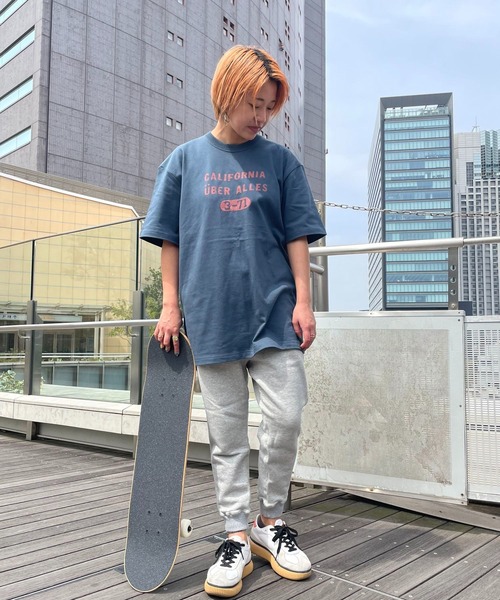 「OLD BETTY'S」 スウェットパンツ FREE 杢グレー レディース_画像5