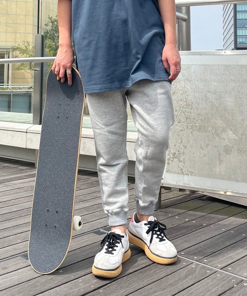 「OLD BETTY'S」 スウェットパンツ FREE 杢グレー レディース_画像9
