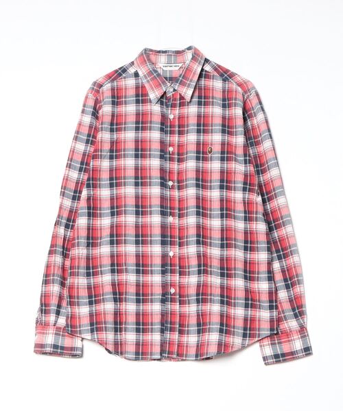 A BATHING APE 長袖シャツ A BATHING APE（アベイシングエイプ） 長袖シャツ X-LARGE レッド