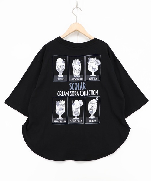ScoLar（スカラー） tシャツ スカラークリームソーダコレクション柄T