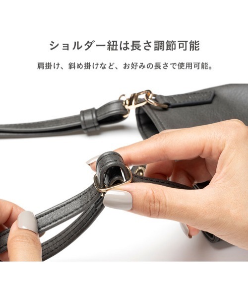 「salisty」 ショルダーバッグ FREE ブラック レディース_画像6
