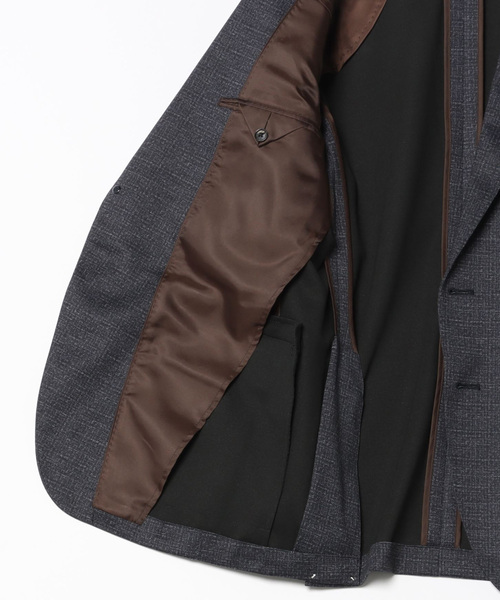 「m.f.editorial」 テーラードジャケット LARGE グレー系その他2 メンズ_画像3