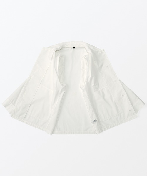 「MUJI Labo」 長袖シャツ L オフホワイト メンズ_画像7