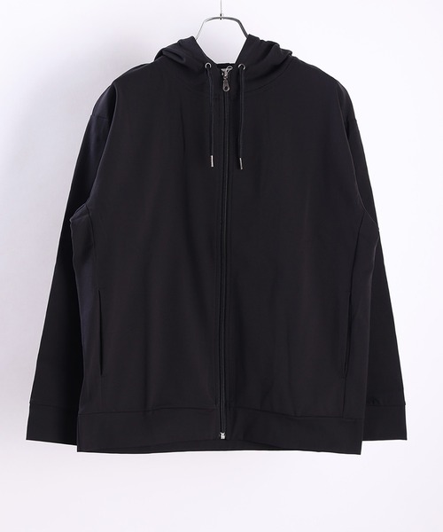 「URBAN SQUARE」 ジップアップパーカー L ネイビー メンズ_画像2