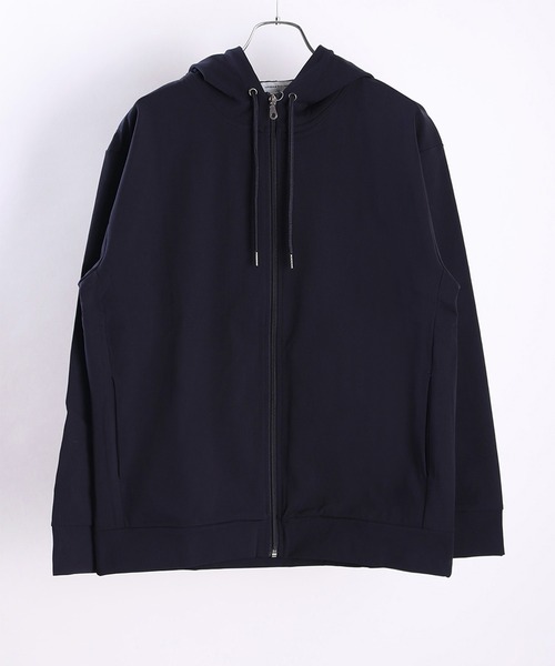 「URBAN SQUARE」 ジップアップパーカー L ネイビー メンズ_画像4
