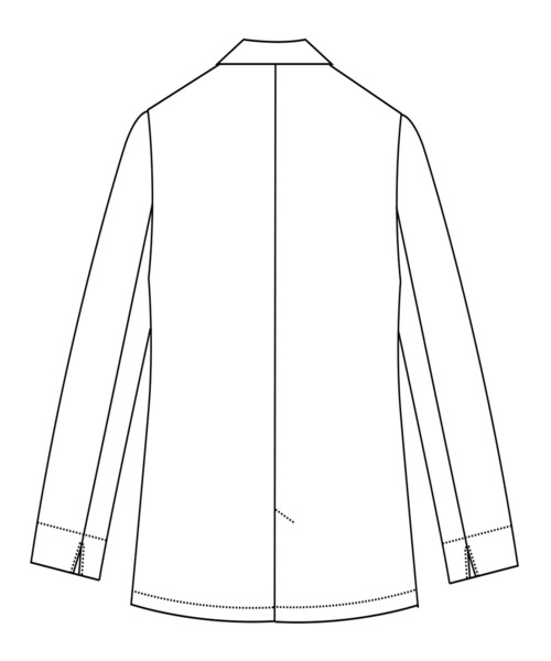 「IEDIT」 テーラードジャケット XXX-LARGE ベージュ レディース_画像3