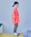 パンツ イロチ買いしたいボーダーストレッチリブ...の詳細画像3