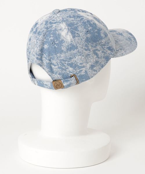 newhattan キャップ 帽子 Code Kelly × / Bleach Wash Denim Cap