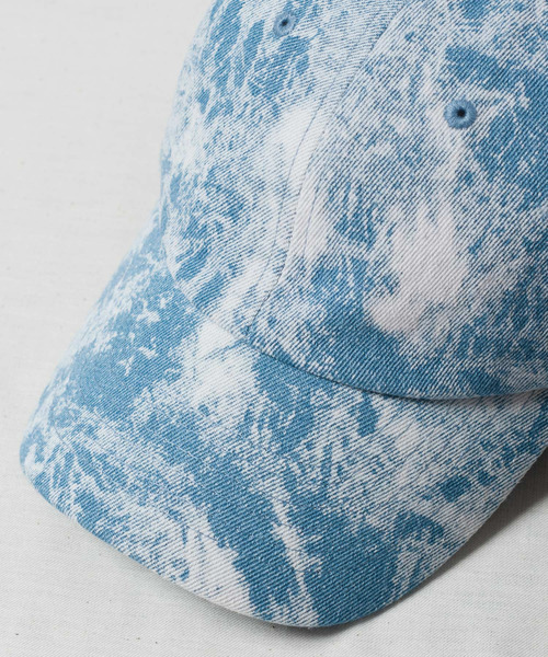 newhattan キャップ 帽子 Code Kelly × / Bleach Wash Denim Cap